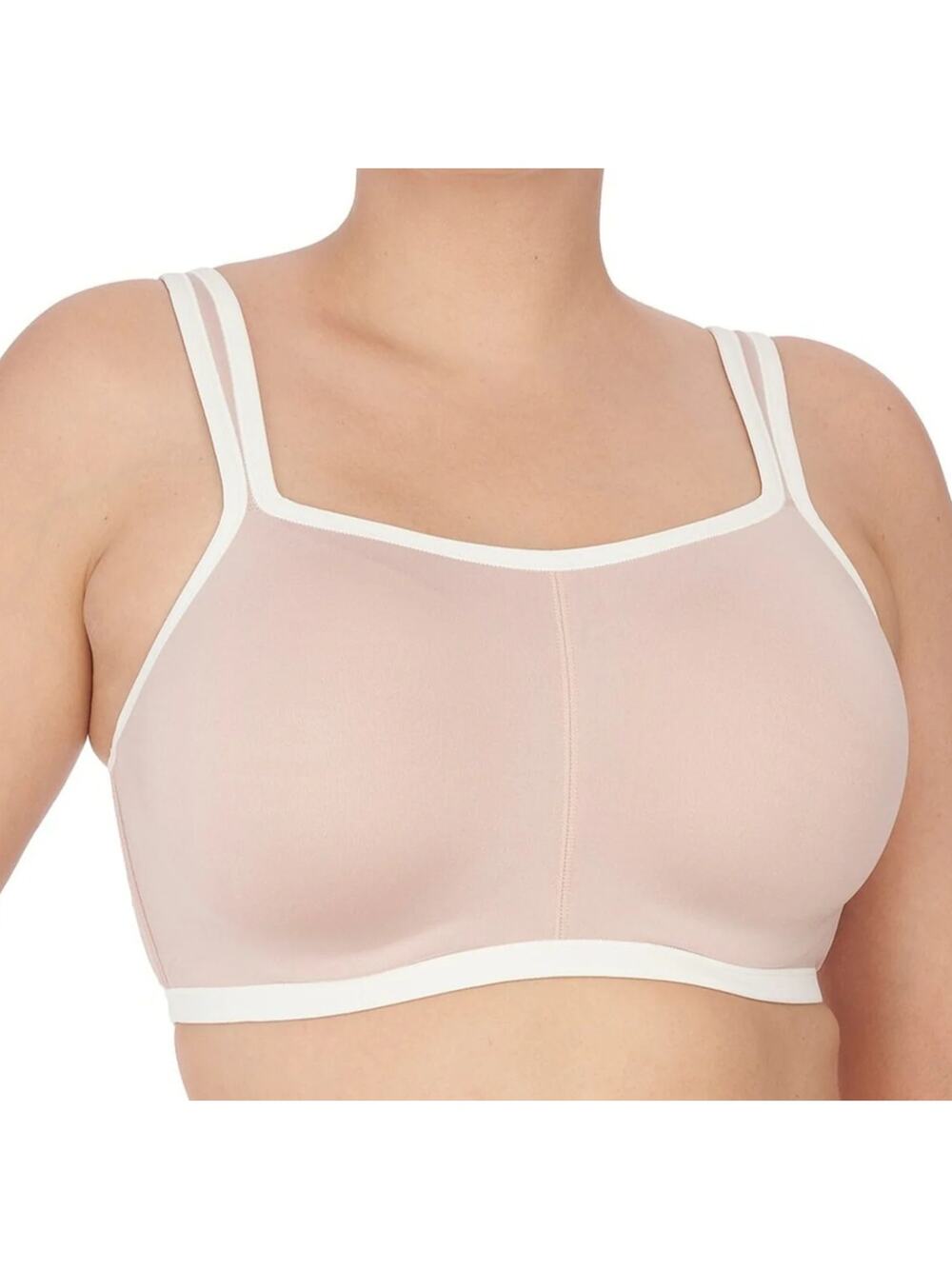 Natori Yogi Contour Convertible Sports Bra White Cream 32DDD